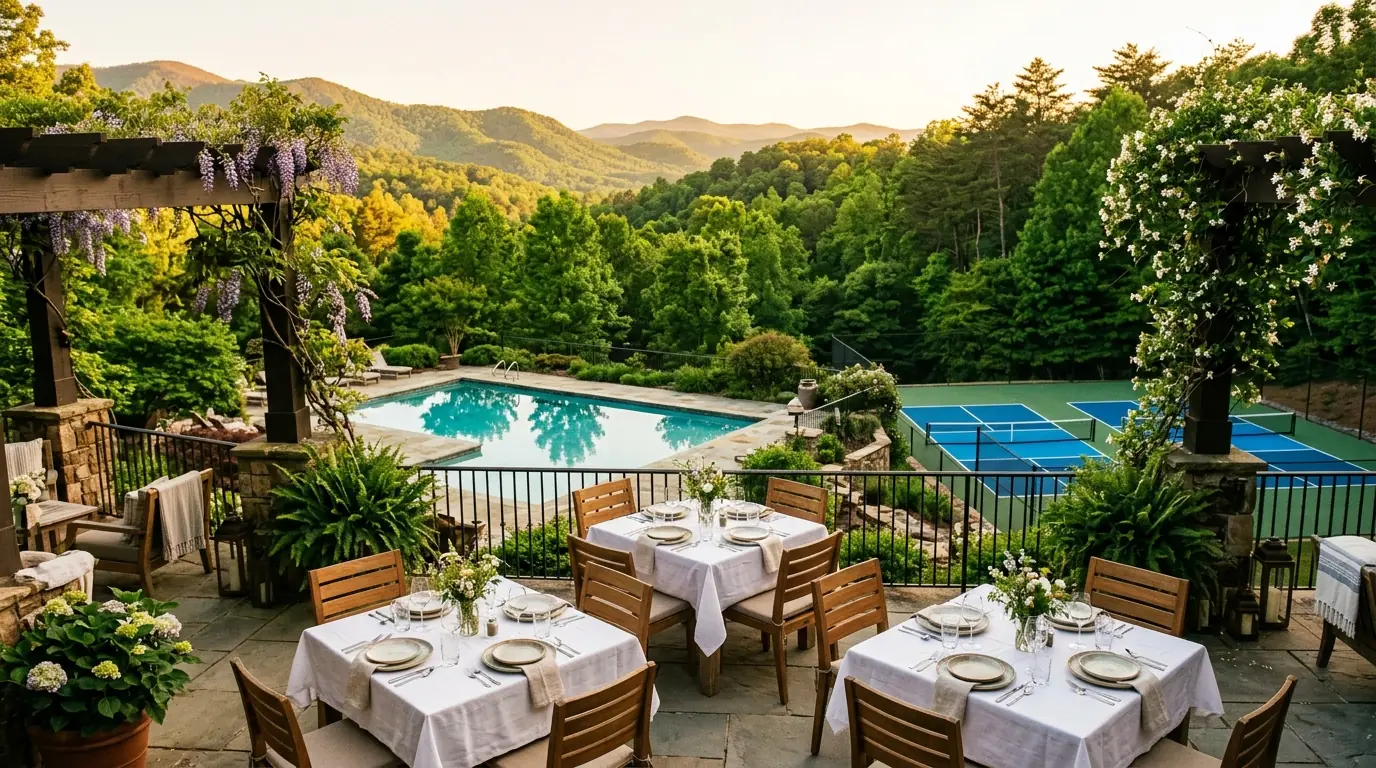 Achasta’s Amenities Beyond Golf: Pickleball, Swimming, Dining, and More